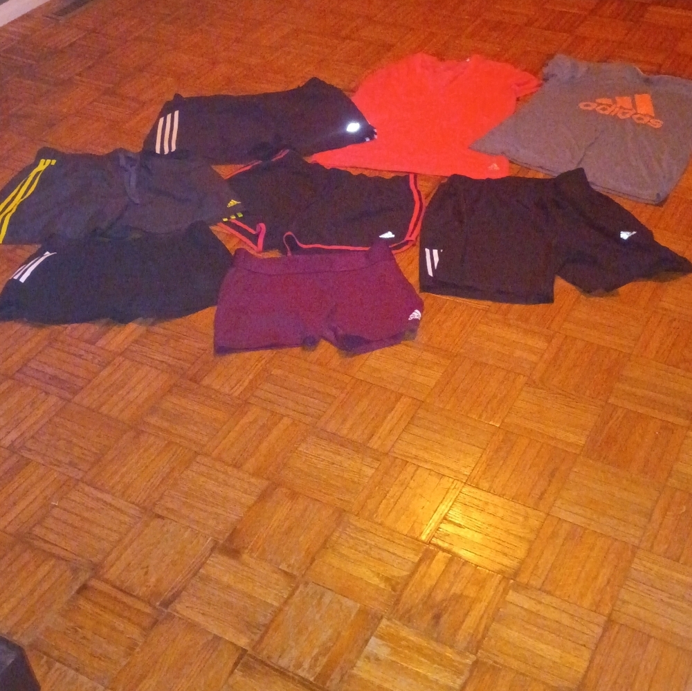 Adidas Shorts N Shirts Athletic Shorts and Tops - Mixed Colors